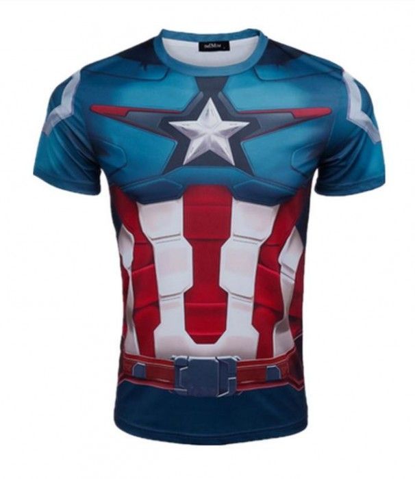 camiseta capitan america