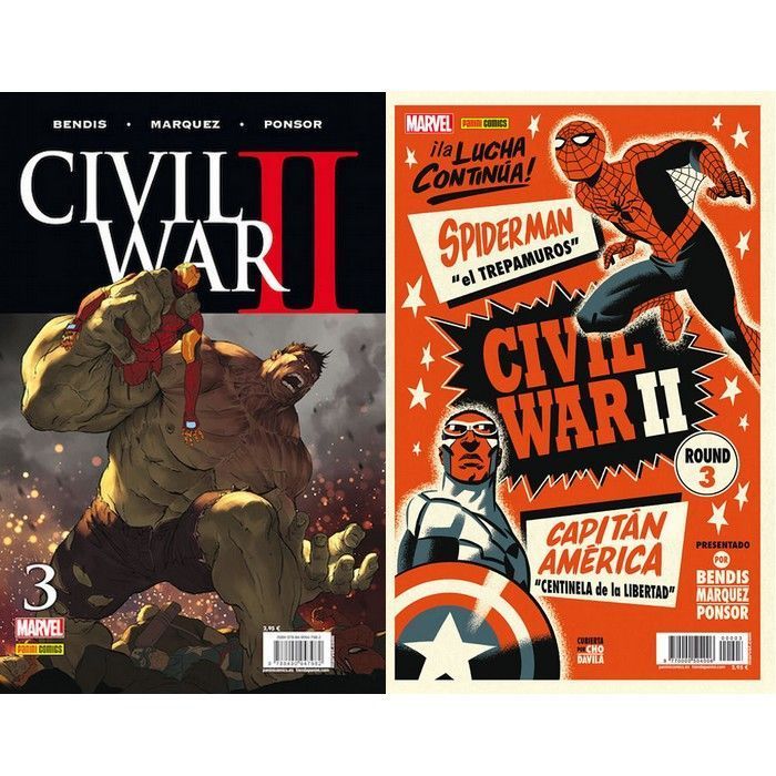 civil War II 3 Normal Alternativa