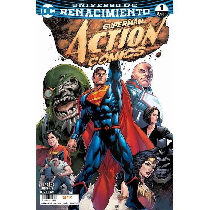 Superman action comics 01 renacimiento