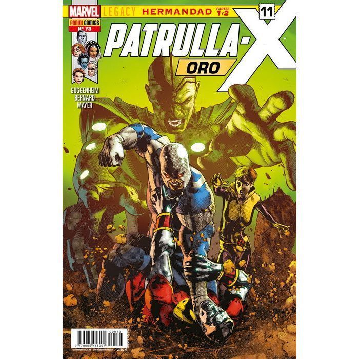 Patrulla-X Oro 11 Marvel Legacy. Hermandad Partes 1 y 2