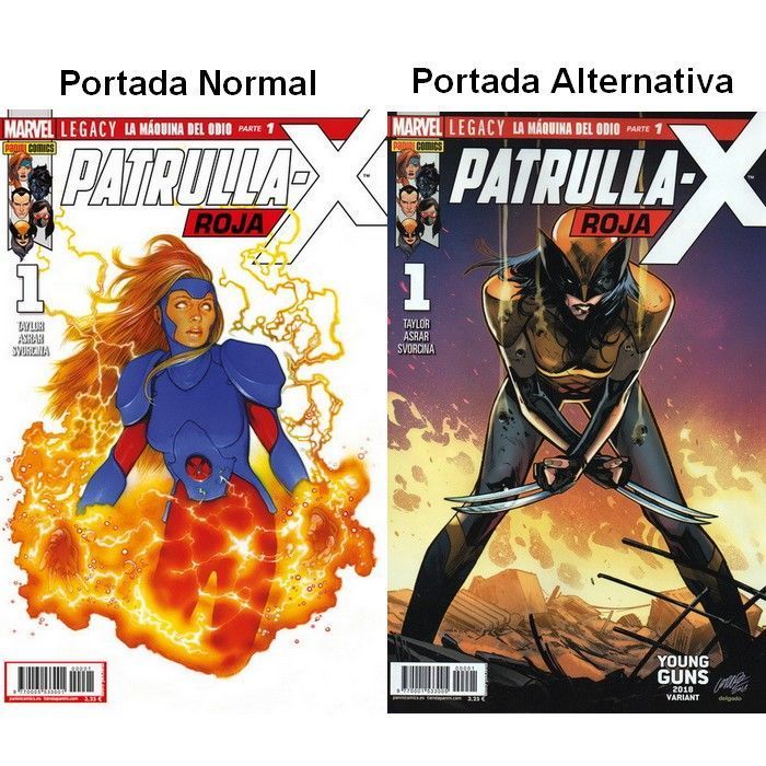 Patrulla-X Roja 1 Marvel Legacy. La máquina del odio Parte 1