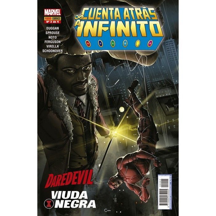 Cuenta Atrás a Infinito: Héroes 2 Daredevil y Viuda Negra