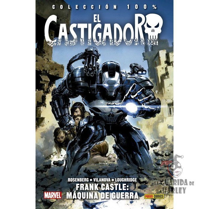 100% Marvel HC. El Castigador   4 Frank Castle: Máquina de Guerra