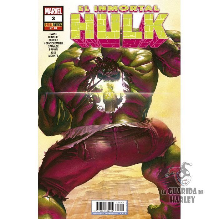 El Inmortal Hulk 3 HÉROES MARVEL EL INCREÍBLE HULK V2 78