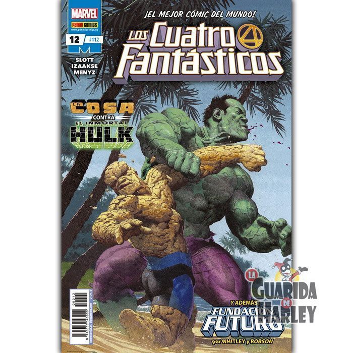 Los Cuatro Fantásticos   12 La Cosa contra el Inmortal Hulk