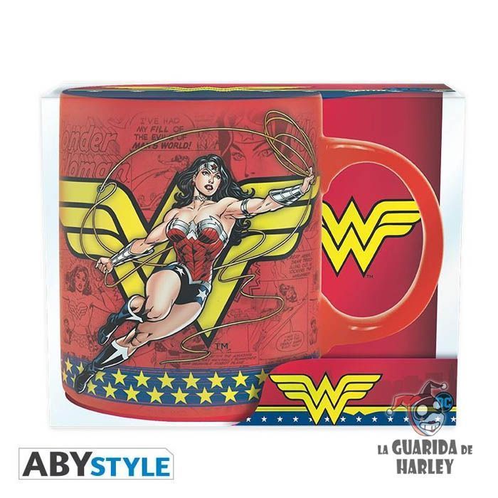 DC Comics Taza Wonder Woman Action 320 ml.