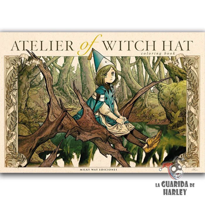 ATELIER OF WITCH HAT COLORING BOOK MILKY WAY KAMOME SHIRAHAMA