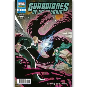 Portada Cómic Guardianes de la Galaxia 5: "Estoy en tu cabeza."