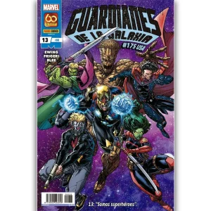 Portada cómic Guardianes de la Galaxia 13 13: "Somos superhéroes".