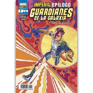 Portada cómic Guardianes de la Galaxia 7 Imperio - Epílogo. 7: "Hablemos de política."