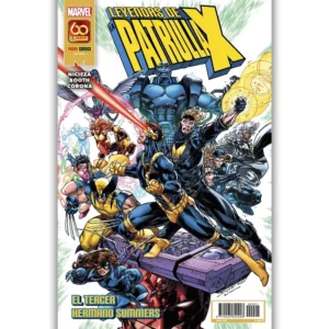 Portada Cómic leyendas de la patrulla x: el tercer hermano summers