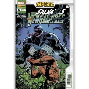 Portada Cómic Salvajes Vengadores 12