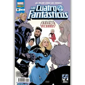Portada Cómic Los 4 Fantásticos 41