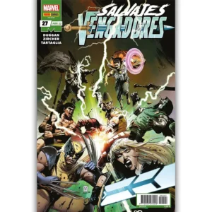 Portada Cómic Salvajes Vengadores 27