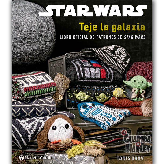 Star Wars Teje la galaxia Libro oficial de patrones de Star Wars