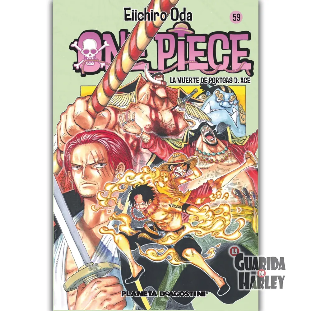 One Piece nº 059 La muerte de Portgas A. Ace