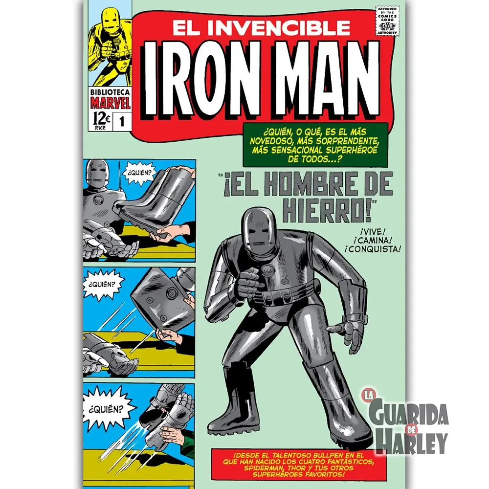 Biblioteca Marvel 6. El Invencible Iron Man 1 1963