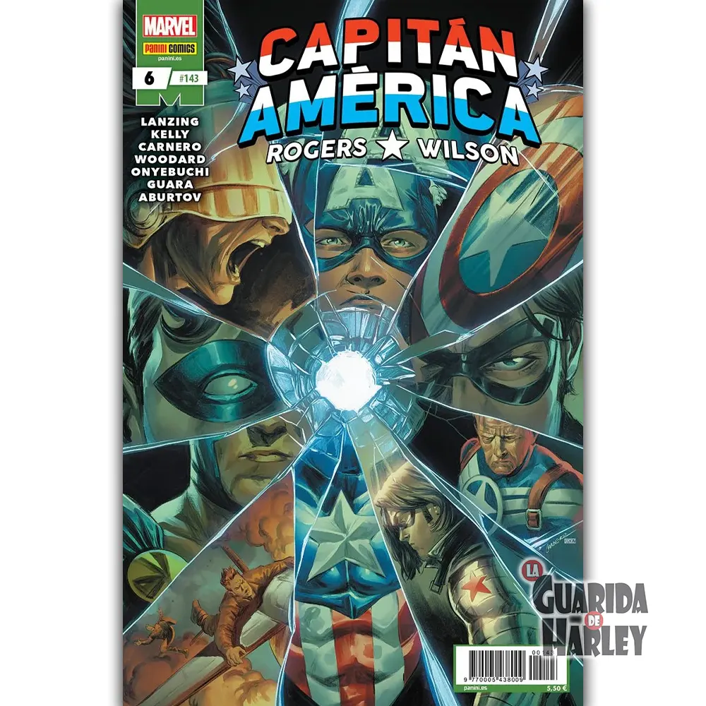 Rogers / Wilson: Capitán América 6 Cómic Marvel