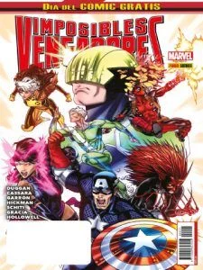VENGADORES/ PATRULLA-X
Especial free comic book day, 24 páginas.