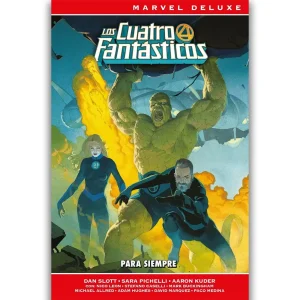 Portada Cómic Los 4 Fantásticos de Dan Slott 01: Para siempre (Marvel Now! Deluxe)