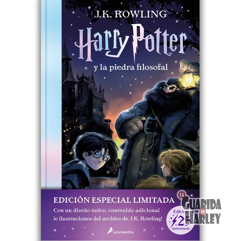 Harry Potter y la piedra filosofal (edición especial limitada por el 25º aniversario) (Harry Potter 1)