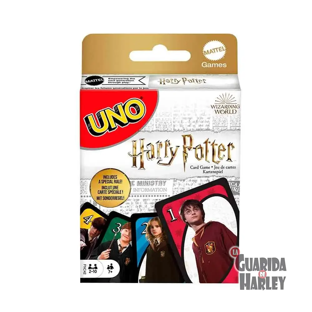Juego de Cartas UNO Harry Potter Wizarding World Mattel Games