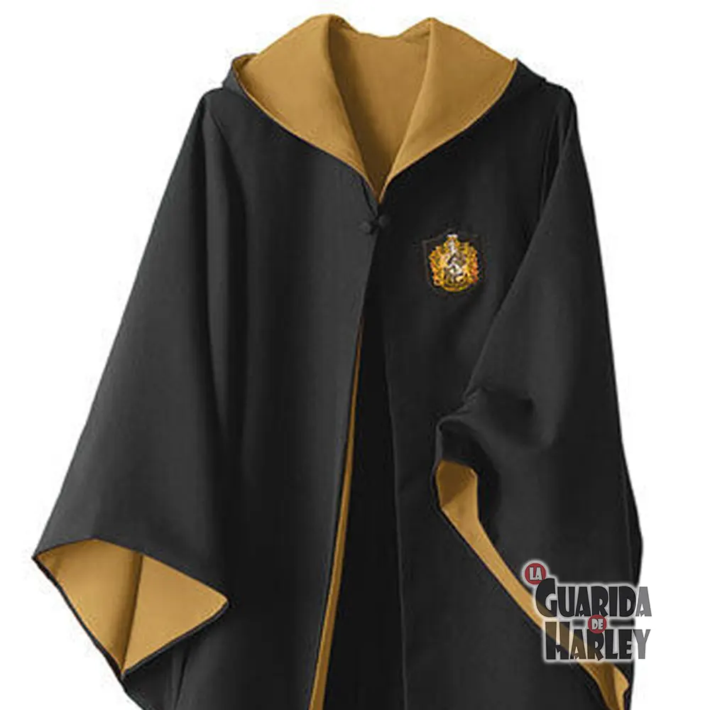 Capa cosplay Harry Potter Hogwarts hufflepuff