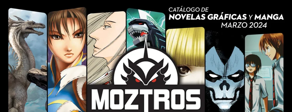 Novedades comic y manga Moztros marzo 2024