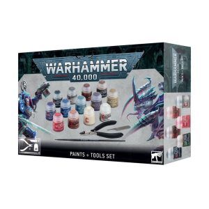 Warhammer 40.000: set de pintura y herramientas Caja
