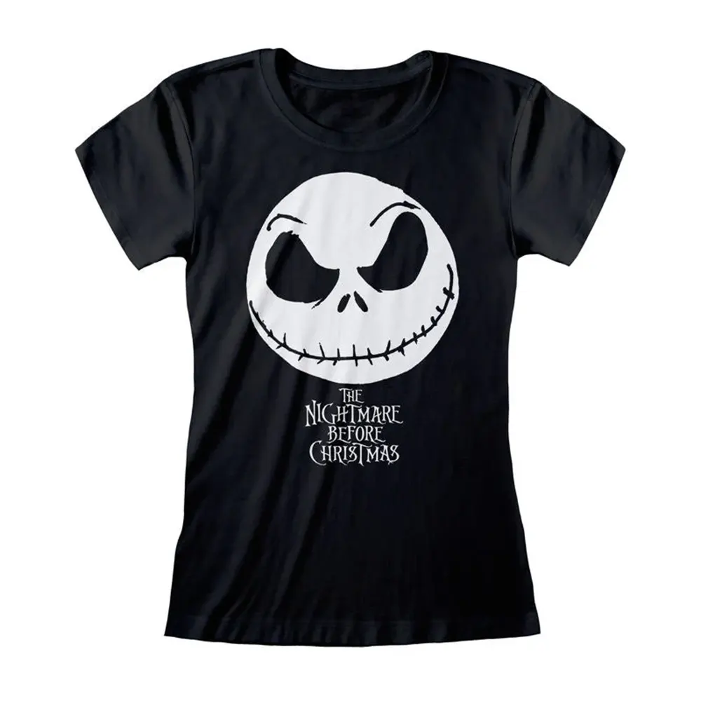 Camiseta Jack Skellington – La Pesadilla Antes de Navidad | Cara de Jack