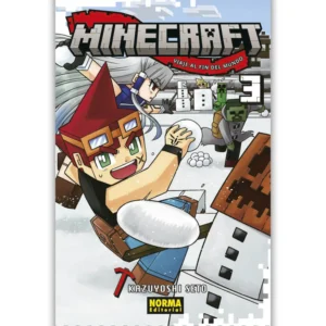 Portada Cómic minecraft 3