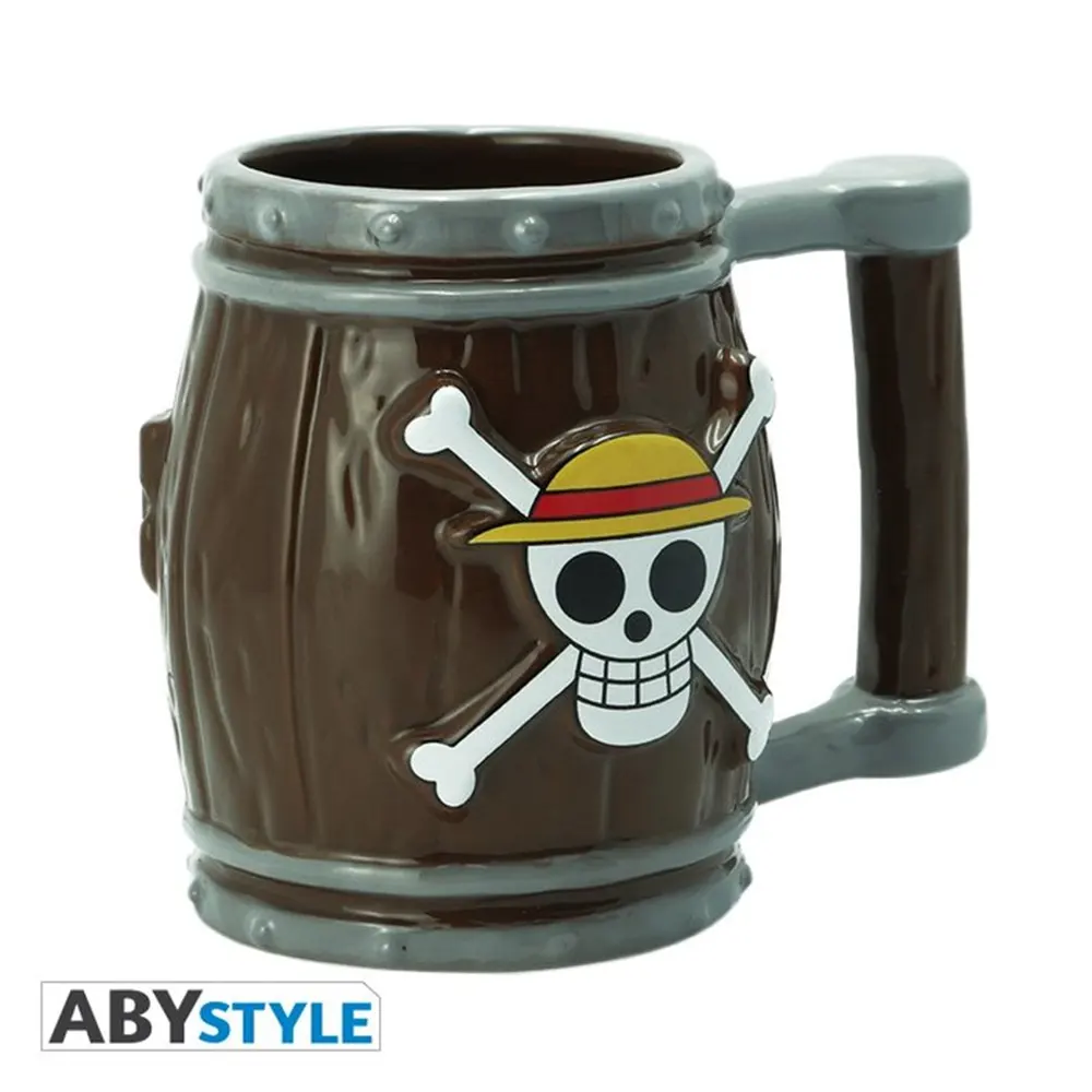 TAZA 3D ONE PIECE BARRIL