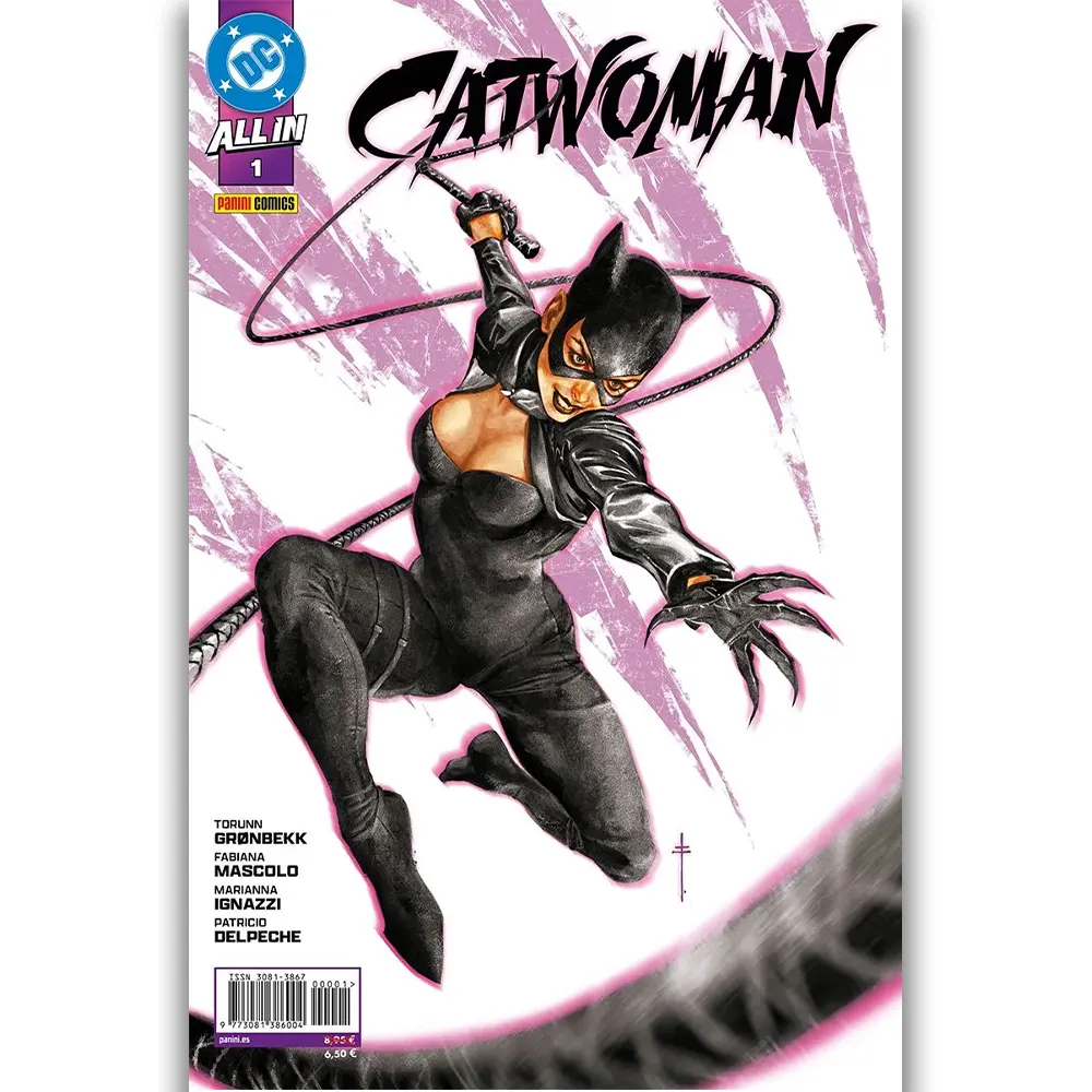 Portada Cómic All In Catwoman 1