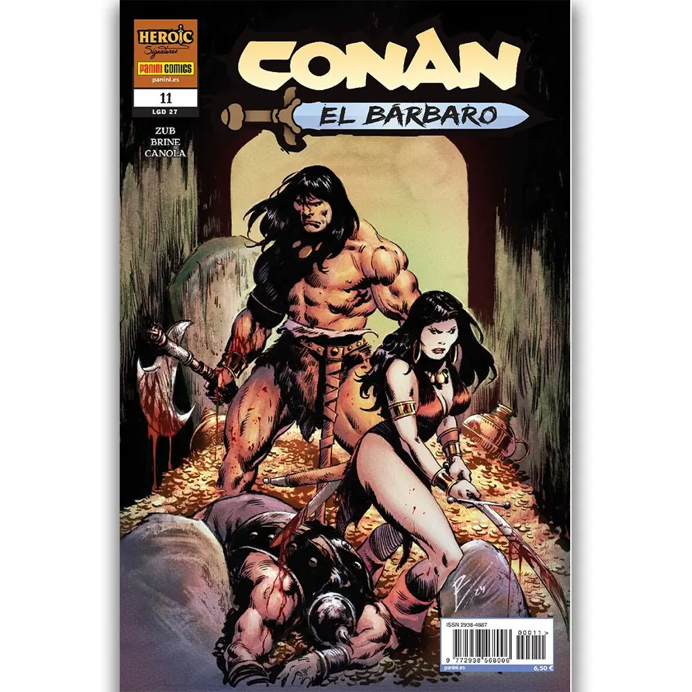 Portada cómic Conan el Bárbaro 11