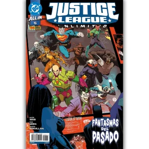 Portada Cómic All In Justice League Unlimited 5