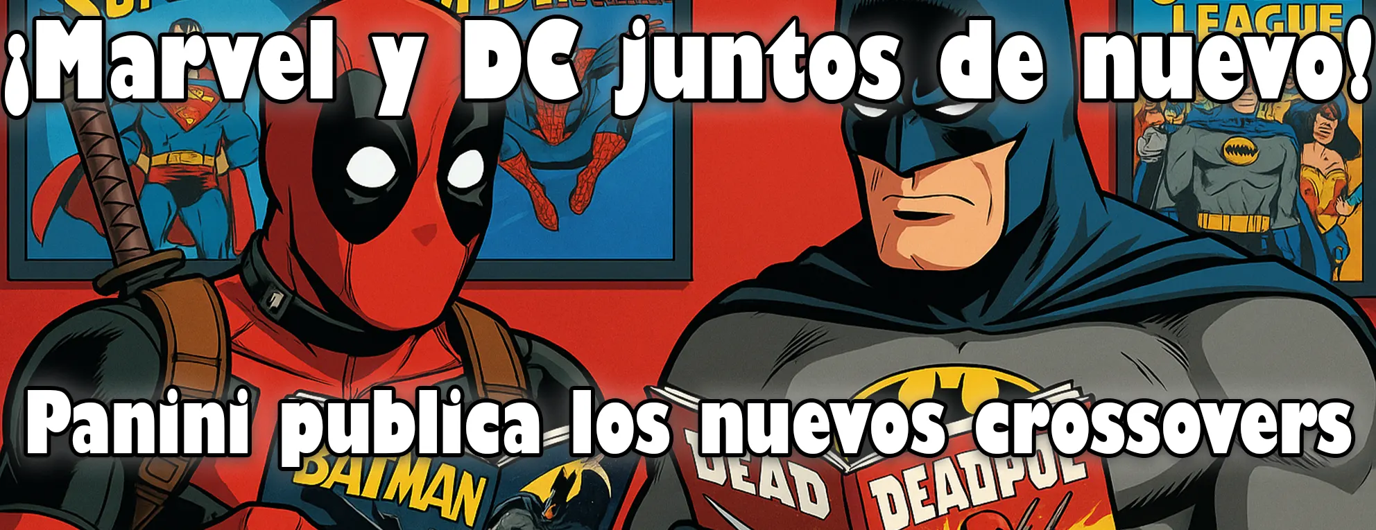 Batman de Deadpool Masacre Crossover Marvel Dc