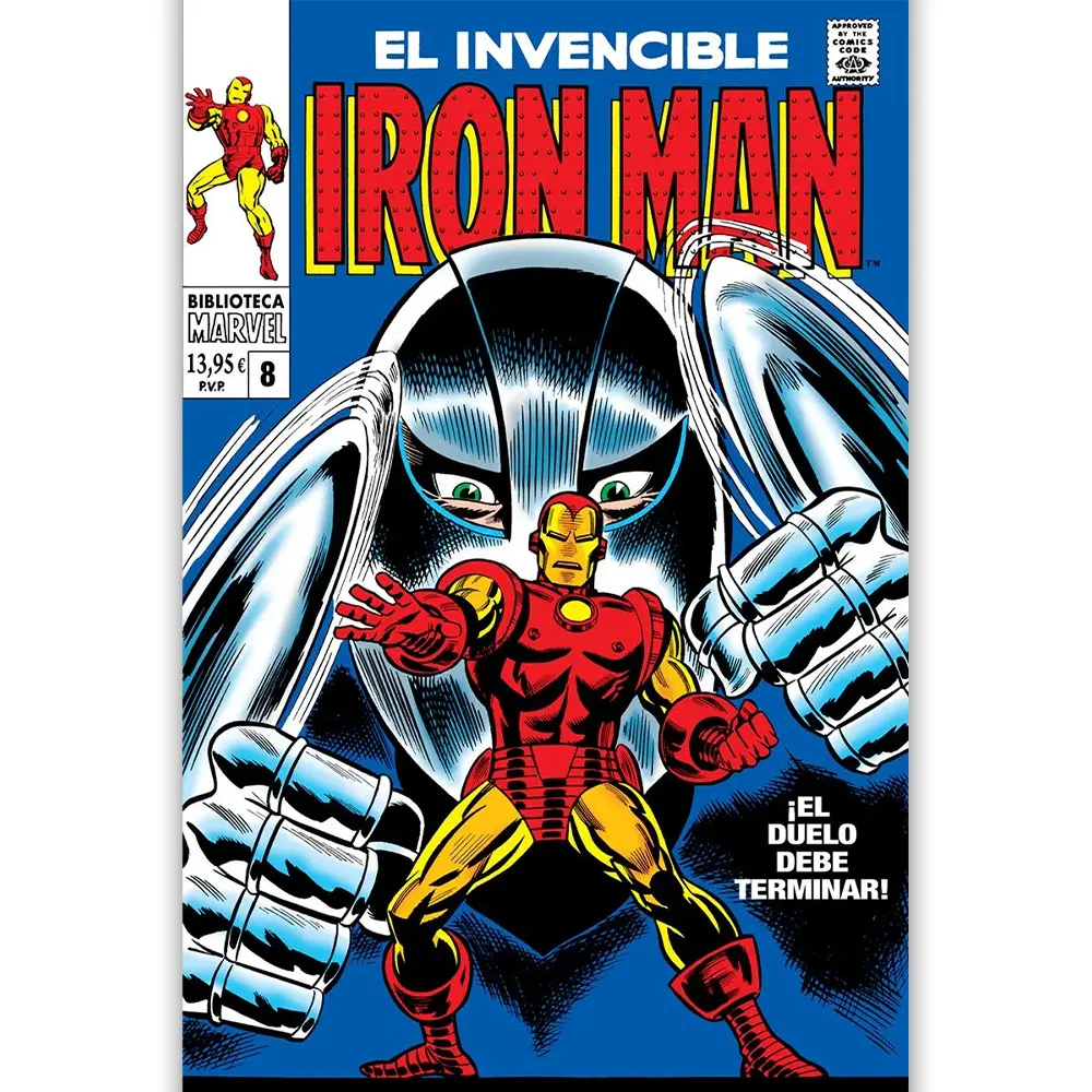 Portada Cómic Biblioteca Marvel 103 El Invencible Ironman 8