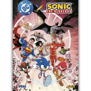 Portada Cómic DC x Sonic 1