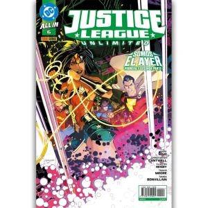 Portada Cómic All In Justice League Unlimited 6