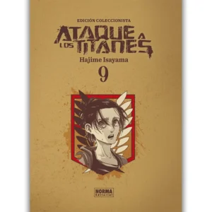 Portada Manga ataque a los titanes ed. integral 09