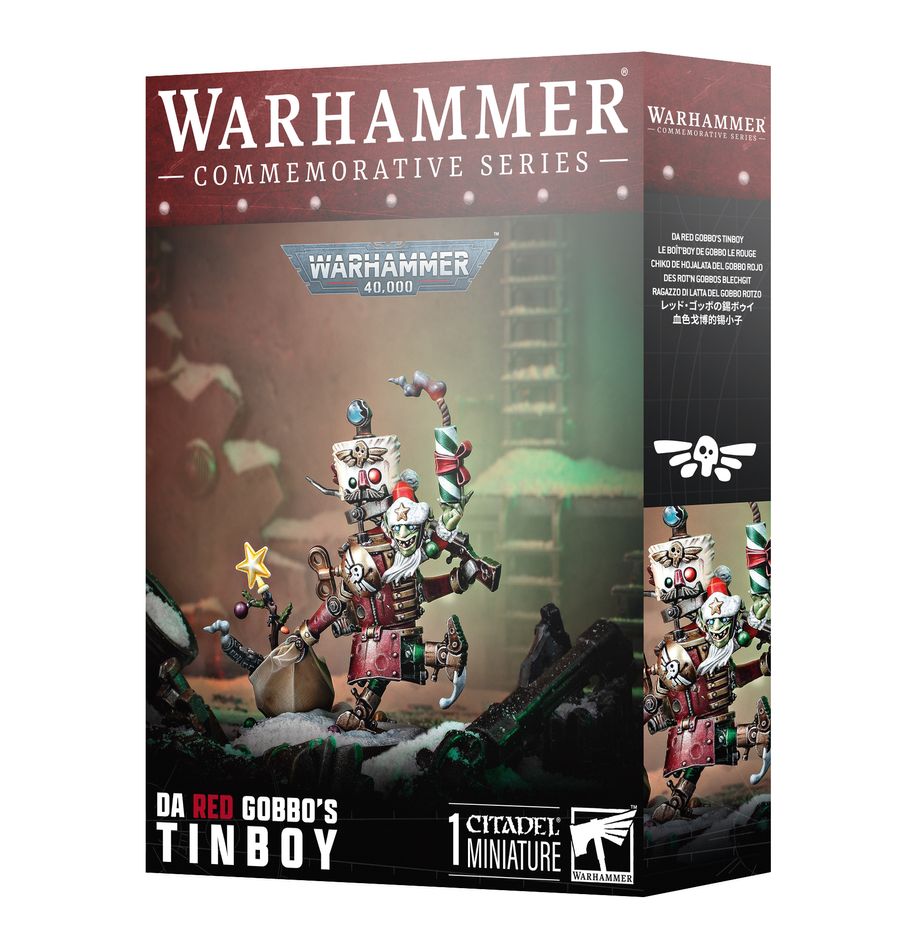 warhammer 40.000: orkos chikolata del gobbo rojo (navidad 2025)
