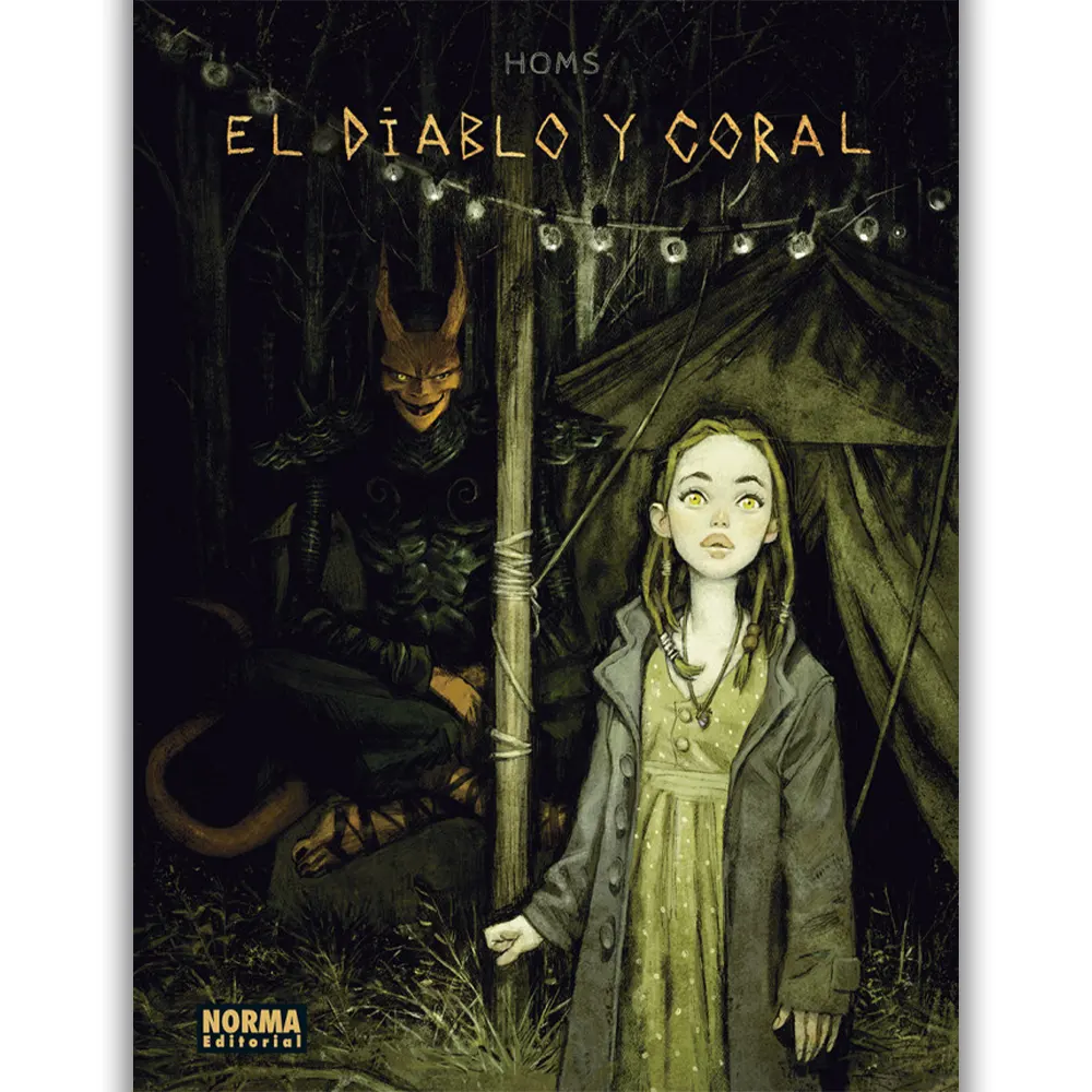 Portada Cómic el diablo y coral