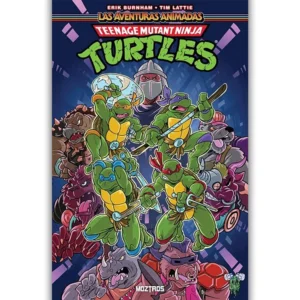 Portada Cómic teenage mutant ninja turtles : las aventuras animadas 01