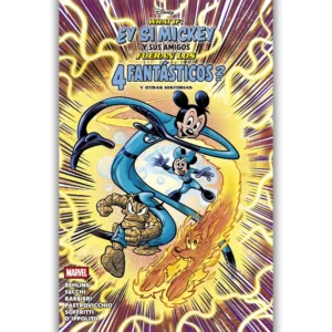 Portada Cómic what if: ¿y si mickey y sus amigos fueran los 4 fantásticos? y otras historias