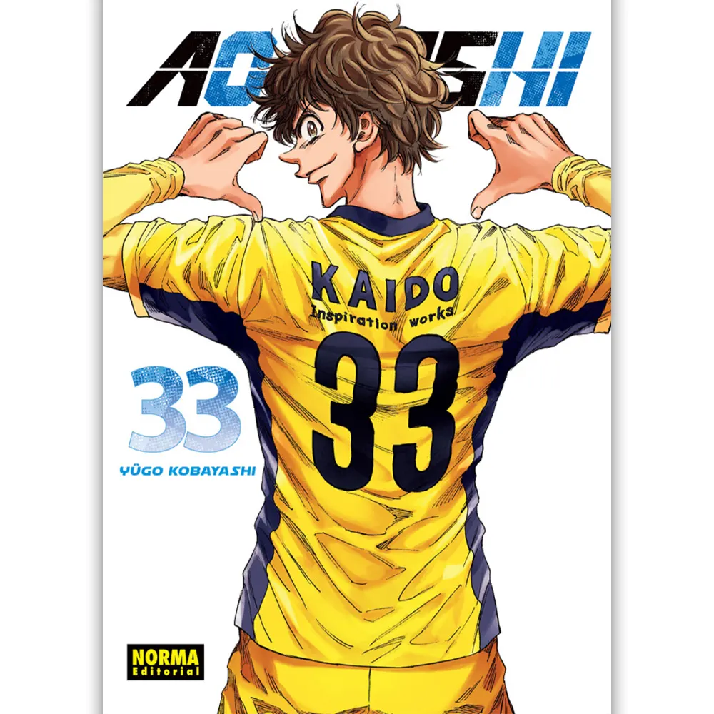 Portada Manga ao ashi 33