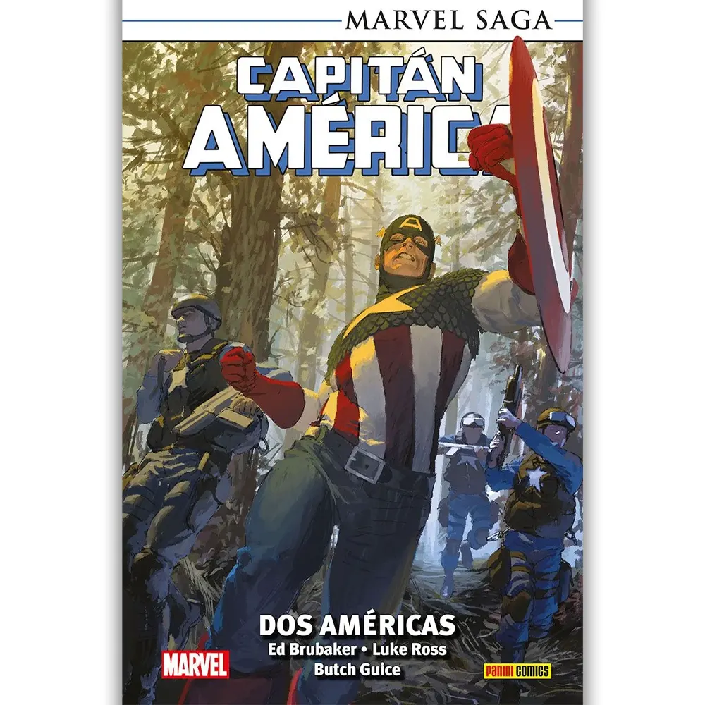 Portada Cómic marvel saga tpb. capitán américa 11. dos americas