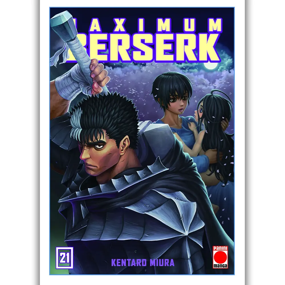 Portada Manga berserk maximum 21