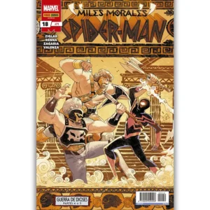 Portada Cómic miles morales: spider man 18