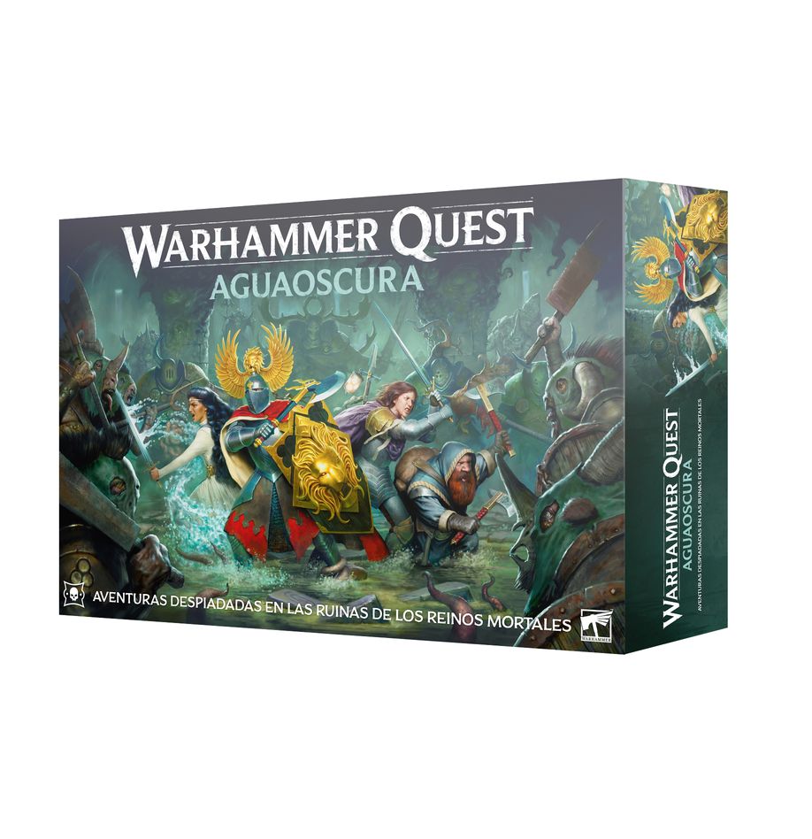 Warhammer Quest: Aguaoscura - Juego de Mesa Cooperativo (Warhammer Age of Sigmar)