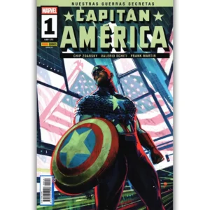Portada Cómic capitan america 01